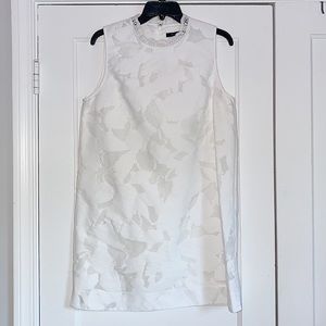 DEKA COTTON EMBROIDERED MINI DRESS